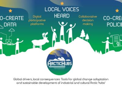 Arctic Hubs project webpage: where to find information, news and infographic