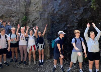 Vågen upper secondary school visit Magma Geopark