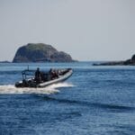 Sogndalstrand sea rafting, Fokksteinan – Magma Geopark