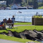 Flekkefjord campervan camp - Magma Geopark
