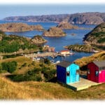 Small cabins, Hågåsen – Magma Geopark