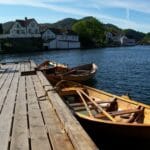 Shop jetty in Rasvåg