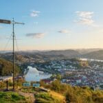 Utsikt fra Varbergfjellet